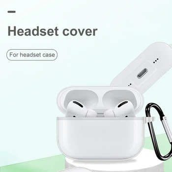 Pregledna Slušalke Zaščitna Primeru Anti-spusti Zaščitni ovitek za Apple Airpods Pro 2 Bluetooth-združljive Slušalke