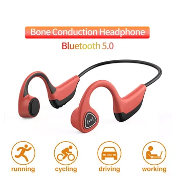 S2 Kostne Prevodnosti Slušalke Brezžične Bluetooth 5.0 Prostem Znoj dokaz Slušalke Stereo Šport z Mikrofonom za Prostoročno uporabo Slušalke
