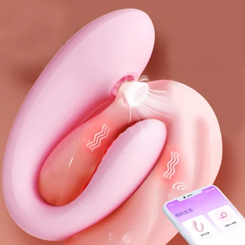 Silikonski Vagina Sesanju Vibratorji 10 Hitro opozarjanje z Oralnim Seksom Klitoris Bedak Klitoris Stimulator Spolnih Igrač za Žensko Samozadovoljevanje