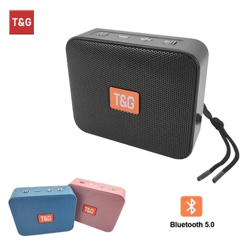 TG166 Mini Prenosni Bluetooth Brezžični Zvočnik Subwoofer Združljiv Zunanji Brezžični Zvočnik Stolpec Podpora USB TF Kartice FM Radio