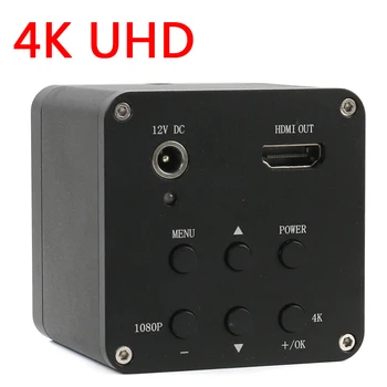 UHD 8MP 4K 1080P HDMI Industrijske Video Digitalni Mikroskop Zoom (povečava C Mount Objektiv LED Luč Za LABORATORIJ Telefon Spajkanje Popravila