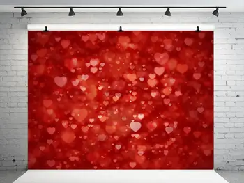 VinylBDS 300x300cm Valentine 's Day Okolij Za Foto Studio Ljubezensko Pismo, v obliki Srca Lesene Foto Ozadje Fotografije