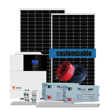 visoka kakovost skupaj izven mreže 1000W solarnega sistema 1kw fotovoltaični sistem popoln solarni sistem za hiše