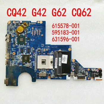 Za HP G42 G62 CQ42 CQ62 Prenosni računalnik z Matično ploščo CQ42-151TX Zvezek DA0AX1MB6H1 DA0AX1MB6F1 595183-001 615578-001 631596-001