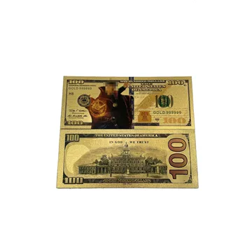 Zdravnik Junak Čudno ameriški Dolar 100 ZDA Znana Oseba, Movie Star Medaljo Zbirateljske Zlatih Bankovcev
